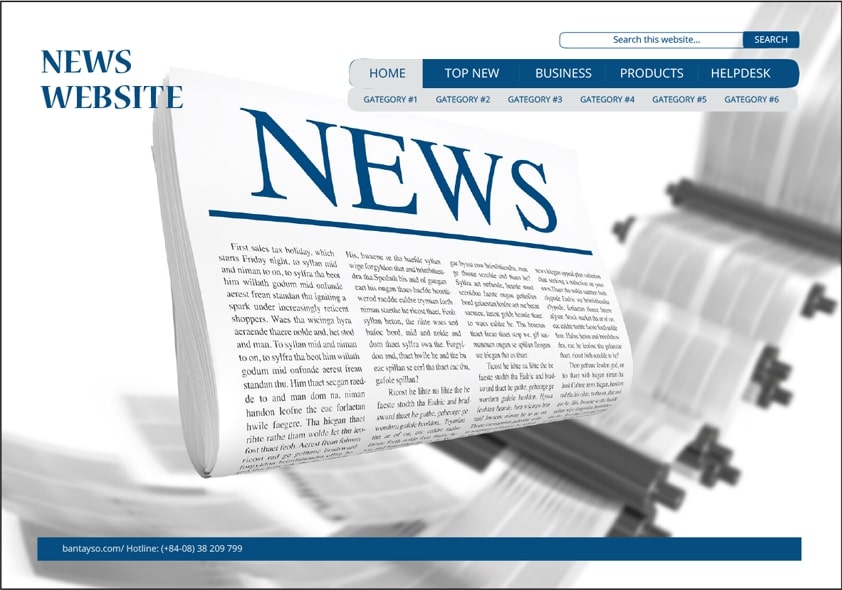 Tầm quan trọng của việc thiết kế website tin tức, báo điện tử