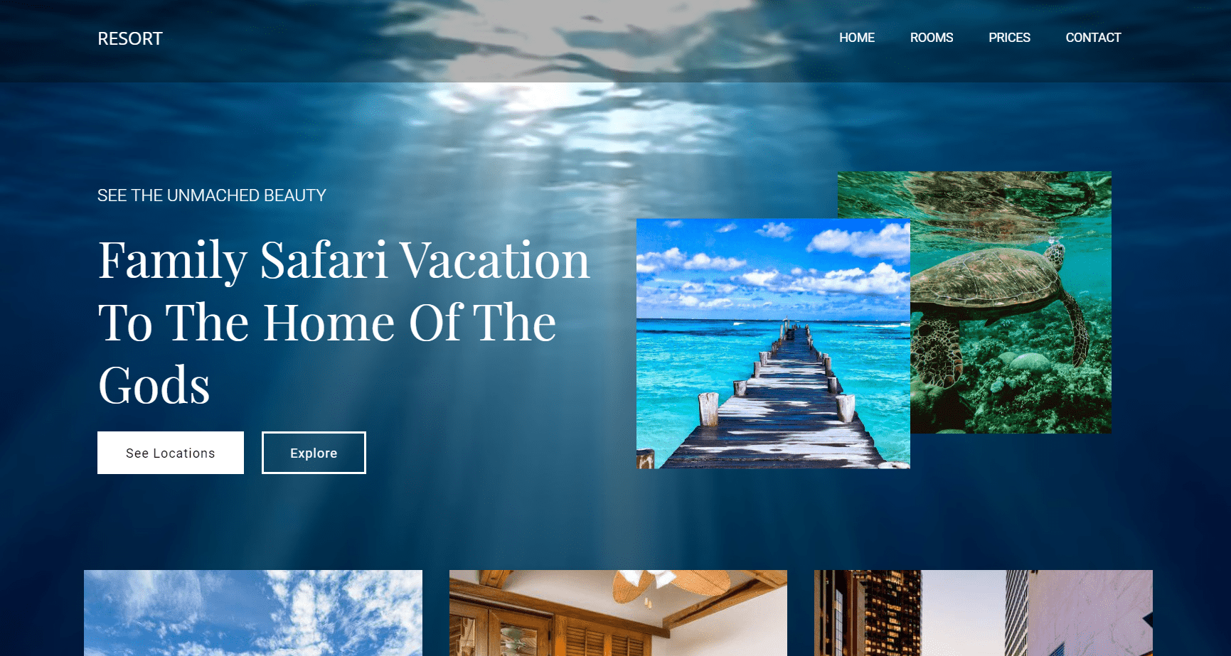 Thiết kế web resort