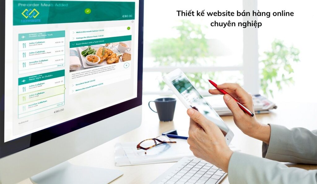 Các bước thiết kế website bán hàng online