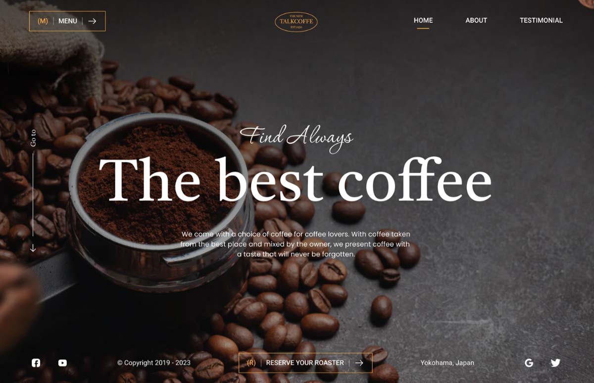 Dịch vụ thiết kế website quán cà phê chuyên nghiệp, uy tín TOP 1