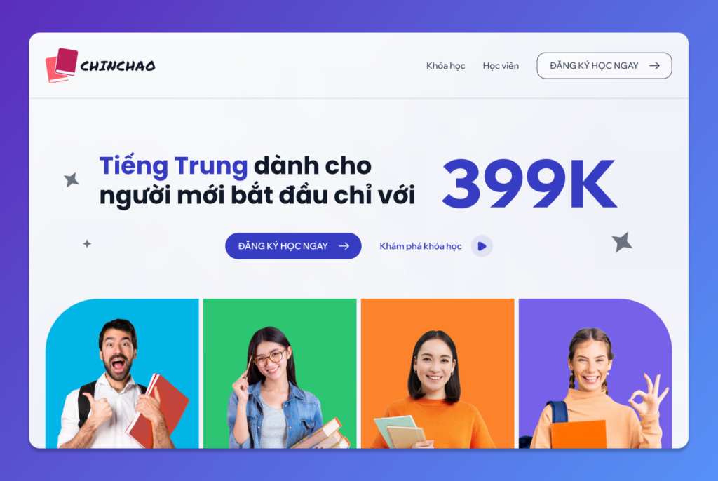 thiết kế Landing Page