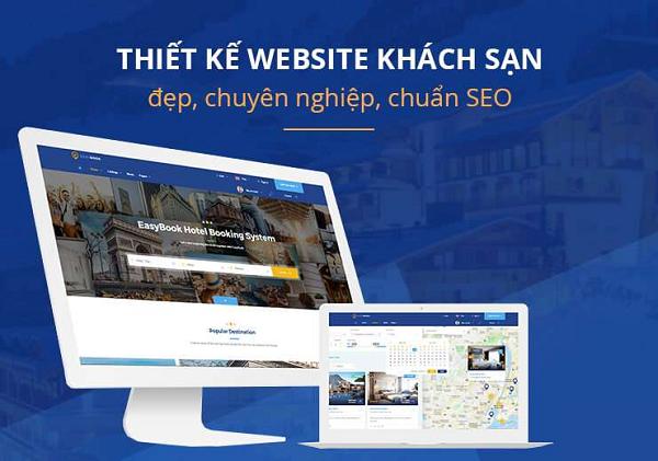 Dịch vụ thiết kế website khách sạn đẹp, chuyên nghiệp, giá tốt