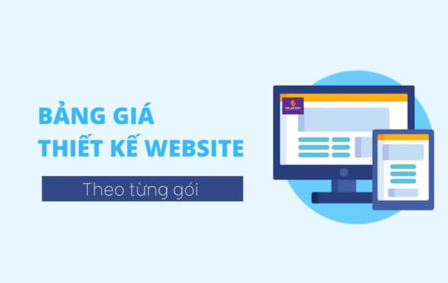 Bảng giá dịch vụ thiết kế website cập nhật mới nhất hiện nay